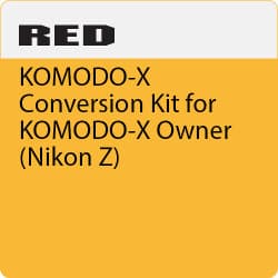 RED - Kit de conversão RED DIGITAL CINEMA KOMODO-X (Nikon Z)