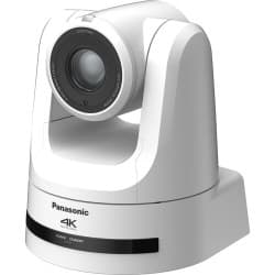 Panasonic - Câmera PTZ  4K NDI Pro 12G-SDI/HDMI com 24x Optical Zoom (White)