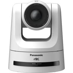 Panasonic - Câmera PTZ  4K NDI Pro 12G-SDI/HDMI com 24x Optical Zoom (White)