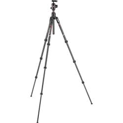 Manfrotto - Tripé de fibra de carbono Befree GT XPRO com cabeça esférica central 496