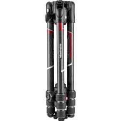 Manfrotto - Tripé de fibra de carbono Befree GT XPRO com cabeça esférica central 496