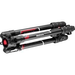 Manfrotto - Tripé de fibra de carbono Befree GT XPRO com cabeça esférica central 496