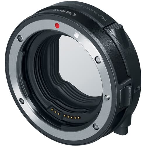 Canon - Adaptador de montagem de filtro Drop-In EF-EOS R com filtro polarizador circular