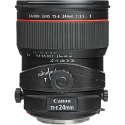 Canon - Lente TS-E 24mm f/3.5L II Tilt-Shift (EF Mount)