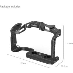 SmallRig - Cage para Canon EOS R6 Mark II "Black Mamba"