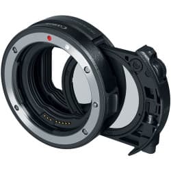 Canon - Adaptador de montagem de filtro Drop-In EF-EOS R com filtro polarizador circular
