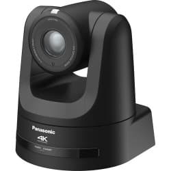 Câmera Panasonic 4K NDI Pro 12G-SDI/HDMI PTZ com zoom óptico de 24x (preta)