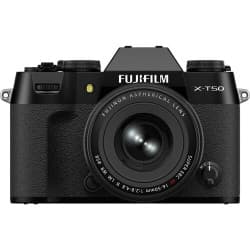 Fujifilm - Câmera Mirrorless X-T50 com lente XF 16-50mm f/2.8-4.8 (Black)