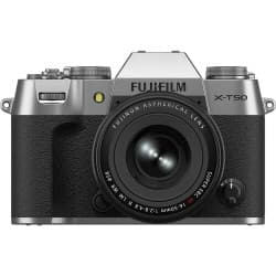 Fujifilm - Câmera  Mirrorless X-T50 com XF 16-50mm f/2.8-4.8 (Silver)