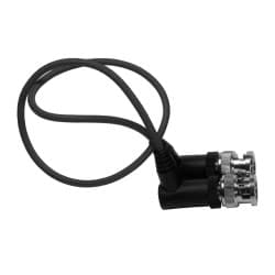 Kondor Blue - Cabo BNC 3G-SDI ultrafino em ângulo reto (30,5cm/Black)