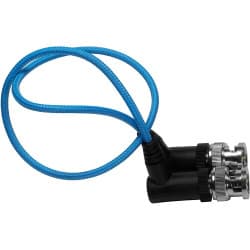 Kondor Blue - Cabo BNC 3G-SDI ultrafino em ângulo reto (40,6 cm/Blue)