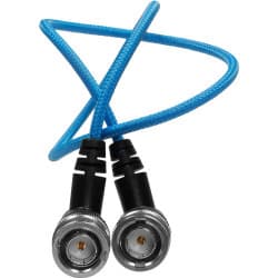 Kondor Blue - Cabo BNC 3G-SDI ultrafino em ângulo reto (30,5cm/Blue)