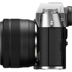 Fujifilm - Câmera Mirrorless X-T50 com lente 15-45 mm f/3.5-5.6 (Silver)