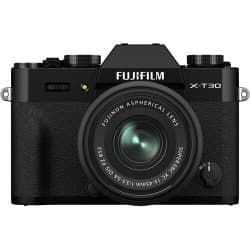 Fujifilm - Câmera Mirrorless X-T30 II com 15-45mm f/3.5-5.6 (Black)