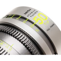 NiSi ATHENA Tuned Prime T2.4/1.9 Full-Frame 5-Lens Kit with Case (PL Mount)