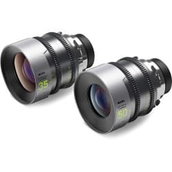 NiSi ATHENA Tuned Prime T2.4/1.9 Full-Frame 5-Lens Kit with Case (PL Mount)