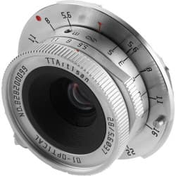 TTArtisan 28mm f/5.6 Lens for Leica M (Silver)