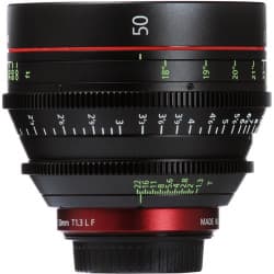 Canon - Lente CN-E 50mm T1.3 L F Cinema Prime (EF Mount)