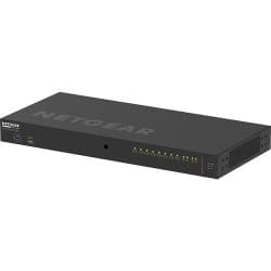 Netgear - AV Line M4250 GSM4212P 8 portas Gigabit  com switch AV gerenciado com SFP (125 W)