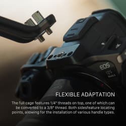Tilta Full Camera Cage for Canon R5 Mark II (Black)