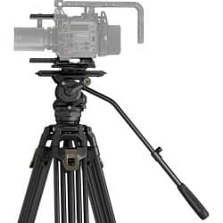 Tilta - Cabeça fluida CT12 75mm Cine de fibra de carbono 2-Stage One-Touch (26.5 lb, Space Gray)