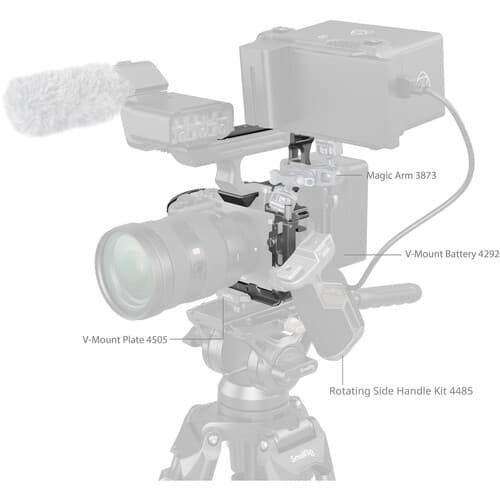 SmallRig - HawkLock Quick Release Advanced Cage Kit for Sony FX3 / FX30 (Advanced Edition) - imagem 3