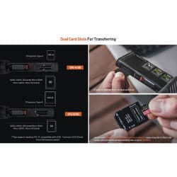 PGYTECH - CFexpress CreateMate Card Reader Case Type B/SD(Classic Black)