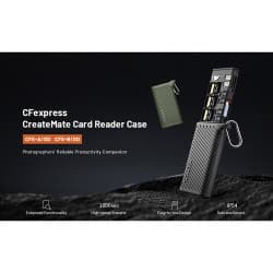 PGYTECH - CFexpress CreateMate Card Reader Case Type B/SD(Classic Black)
