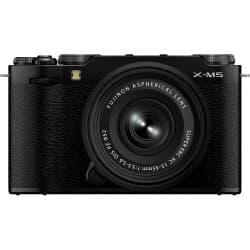 FUJIFILM - Câmera Mirrorless X-M5 com lente XC 15-45mm f/3.5-5.6 (Black)