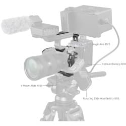 SmallRig - HawkLock Quick Release Advanced Cage Kit for Sony FX3 / FX30 (Advanced Edition)