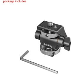 SmallRig - Swivel and Tilt Adjustable Monitor Support with Cold Shoe