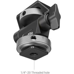 SmallRig - Swivel and Tilt Adjustable Monitor Support with Cold Shoe