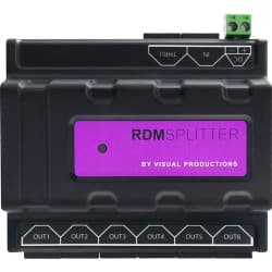 Visual Productions RdmSplitter with RJ45
