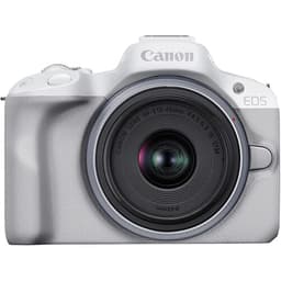 Canon - EOS R50 Mirrorless Camera with 18-45mm Lens (White) - miniatura 10