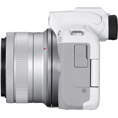 Canon - EOS R50 Mirrorless Camera with 18-45mm Lens (White) - imagem 6