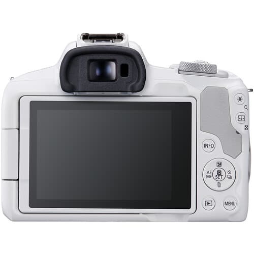 Canon - EOS R50 Mirrorless Camera with 18-45mm Lens (White) - imagem 2