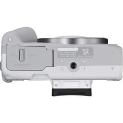 Canon - EOS R50 Mirrorless Camera with 18-45mm Lens (White)