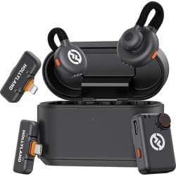 Hollyland - LARK M2S Microfone Wireless Ultimate Combo 2-Person (2.4 GHz, Space Gray)