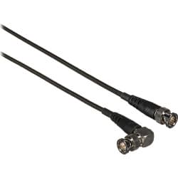 Kondor Blue - 51cm 12G SDI Straight to cabo angular for 4K 60p Camera Monitors and Transmitters (Raven Black)