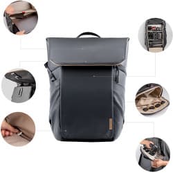PGYTECH - OneGo Air Backpack (25L, Obsidian Black)