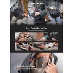 PGYTECH - OneGo Solo Sling Bag V2 (Moss Green, 10L)