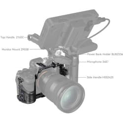 SmallRig - Rhinoceros Cage Kit for Sony Alpha 7R V / Alpha 7 IV / Alpha 7S III