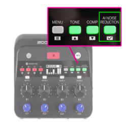 Zoom PodTrak P4next Portable Multitrack Podcast Recorder