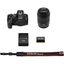 Canon - Câmera Mirrorless EOS R6 Mark III com lente 24-105mm f/4-7.1 STM