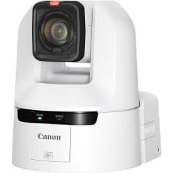 Canon - Câmera CR-N400 4K 12G-SDI NDI PTZ com 20x Optical Zoom (Titanium White)