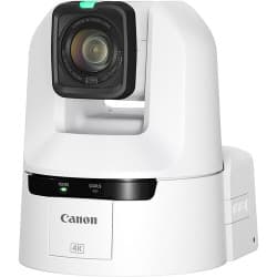 Canon - Câmera CR-N350 4K NDI PTZ com 20x Zoom (Titanium White)