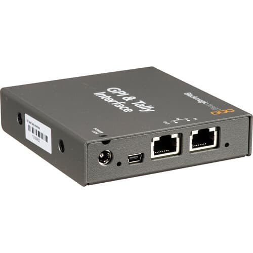 Blackmagic Design - GPI & Tally Interface para Switchers de Produção ATEM