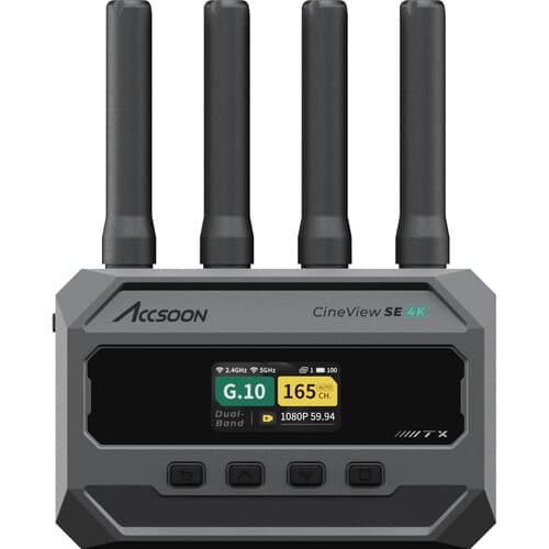 Accsoon - CineView SE 4K SDI/HDMI Sistema de transmissão de vídeo Wireless