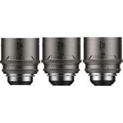 DZOFilm - DZOFilm Arcana Anamorphic Prime 3-Lens Kit (ARRI PL, Titanium)
