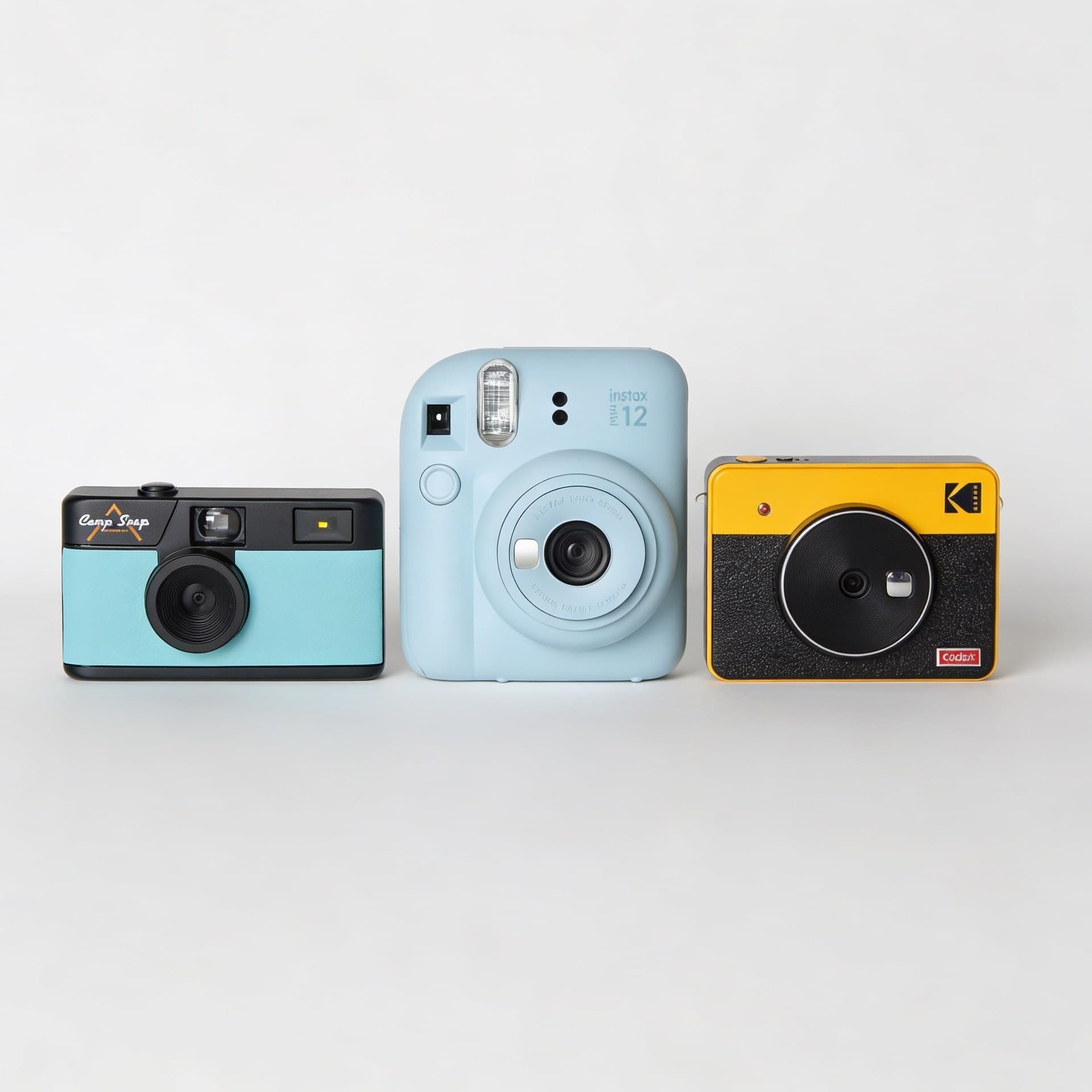 Camp Snap vs Instax vs Kodak